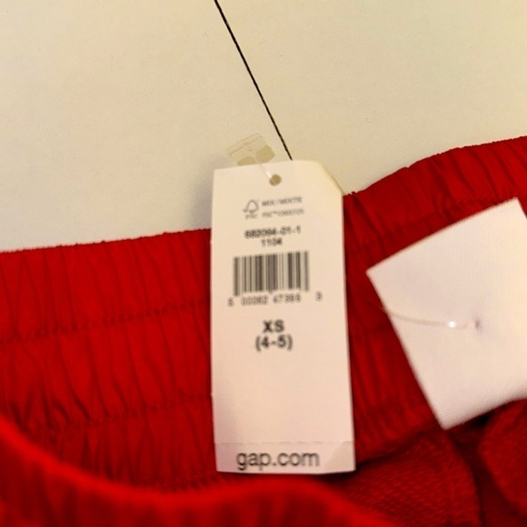 Gap burnt orange cotton/poly knit shorts. Pockets. Elastic waist.Size 4-5 XS NWT - Picture 5 of 5